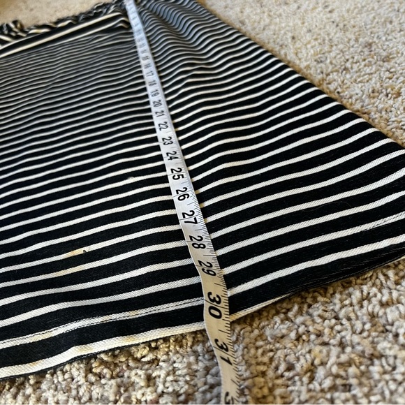 Madewell Melody Striped Off the Shoulder Dress G6472 - Picture 8 of 9